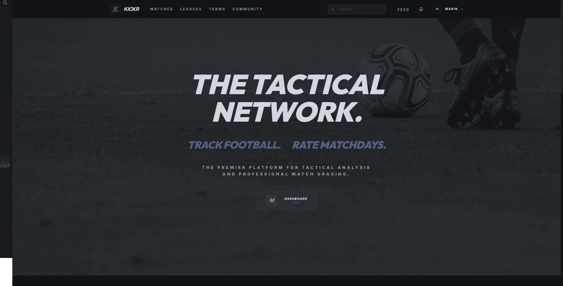 Aperçu du projet kickrhq.com